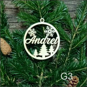 Glob personalizat cu nume