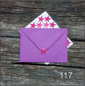 Stickere "Stea"- Fucsia, set 30 buc