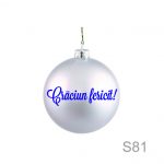 Stiker glob "Craciun fericit!"