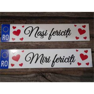 Placuta auto - Miri/ Nasi fericiti -