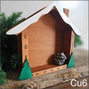 Cutie lemn decorativa