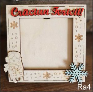 Rama foto lemn – Craciun Fericit