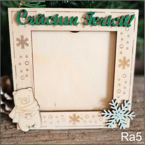 Rama foto lemn – Craciun Fericit