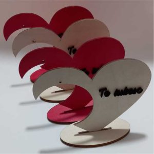 Suport inima pentru glob floral