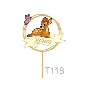 Cake topper “Bambi”