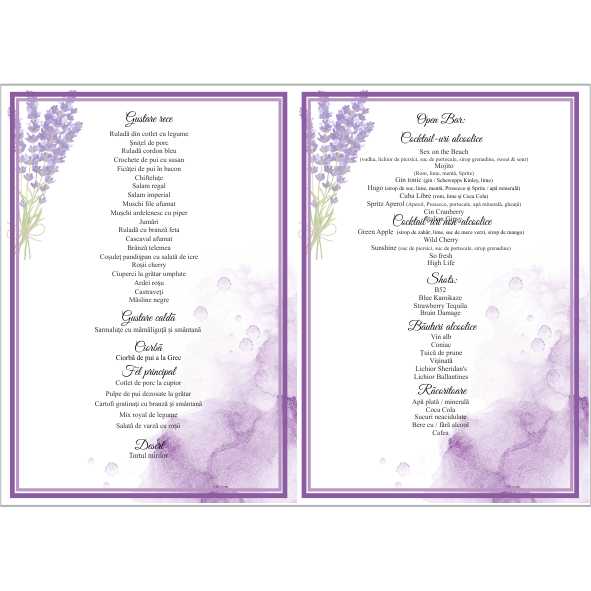 Meniu Nunta - imagine 2