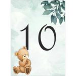 Numar Masa Botez (Teddy bear)