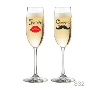 Set 2 stikere pentru pahare